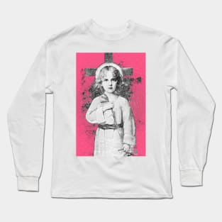 The innocent girl from beyond eternity, please watch over us Long Sleeve T-Shirt